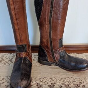 BED STU tall Leather Boots